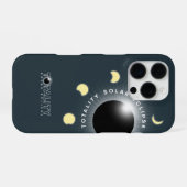 Totale Zonsverduistering | iPhone Hoesje (Achterkant horizontaal)