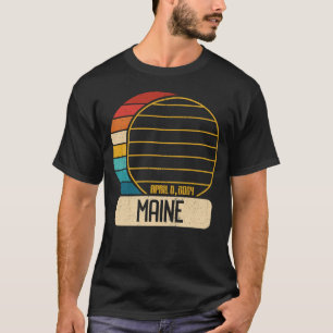 Totale Zonsverduistering Maine April 28 2024 Verdu T-shirt