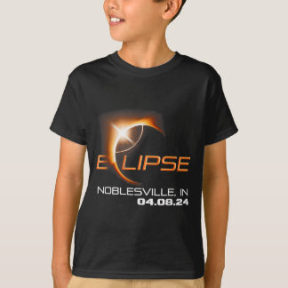 Totale zonsverduistering Noblesville Indiana T-shirt