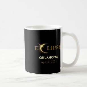 Totale Zonsverduistering Oklahoma Totaliteit April Koffiemok