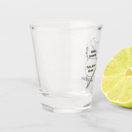 Totale zonsverduistering shot glas (Links)