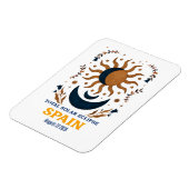 Totale Zonsverduistering Spanje augustus 2026 Magneet (Linkerzijde)