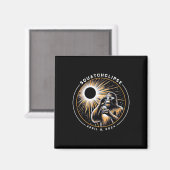 Totale Zonsverduistering Squatchclipse Bigfoot Sas Magneet (Voorkant / Achterkant)