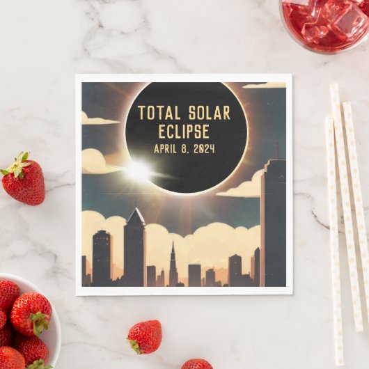 Totale zonsverduistering STAD April 8, 2024 zon ma Servet (Insitu)