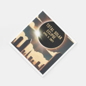 Totale zonsverduistering STAD April 8, 2024 zon ma Servet (Hoek)