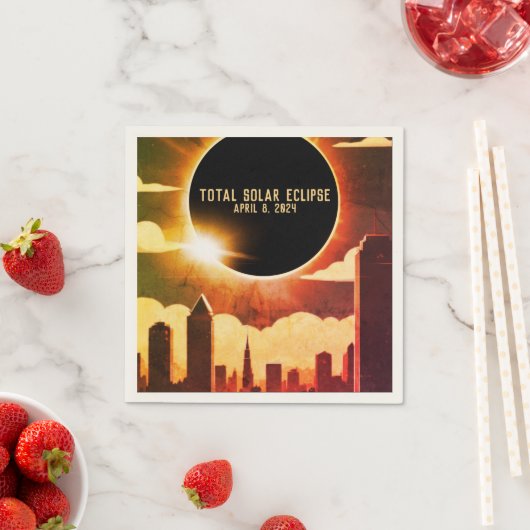 Totale zonsverduistering STAD April 8, 2024 zon ma Servet (Insitu)