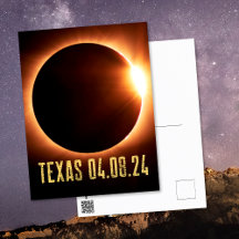 Totale Zonsverduistering Texas 2024 Totaliteit Zon