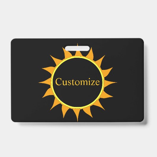 Totale Zonsverduistering Thunder_Cove Badge (Voorzijde)