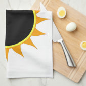 Totale Zonsverduistering Thunder_Cove Theedoek (Quarter Fold)