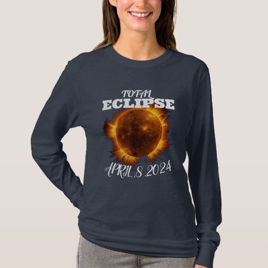 Totale zonsverduistering, USA zonsverduistering 20 T-shirt (Voorkant)