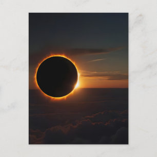 Totale zonsverduistering van 12 augustus 2026 in G Feestdagenkaart