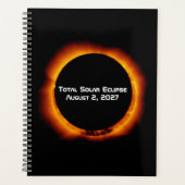 Totale Zonsverduistering van de Eeuw 2027 Planner (Voorkant)