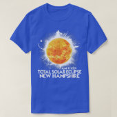 Totaliteit New Hampshire 2024 Totaal zonne-energie T-shirt (Design voorkant)