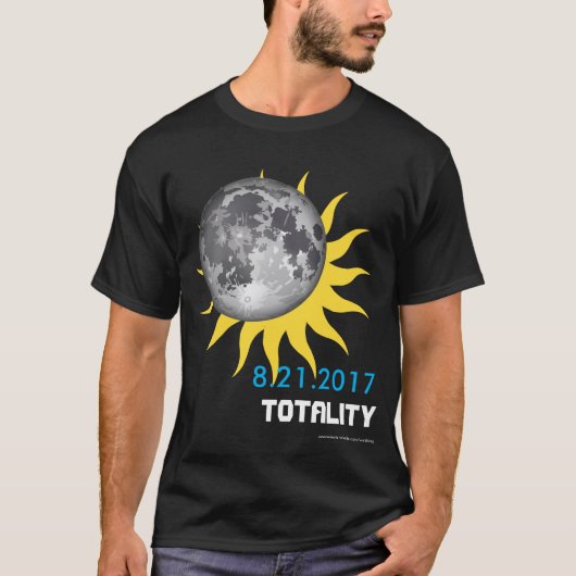 "Totaliteit" Totaal clipse 2017 Herdenking Shirt (Voorkant)