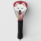 Totally Adabled, Samoyed Dog Golfheadcover (Voorkant)