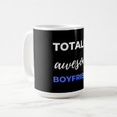 Totally Awesome Boyfriend Koffiemok (Voorkant links)