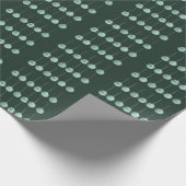 Totally Baubled Christmas Ornament Vector Design  Cadeaupapier (Hoek)