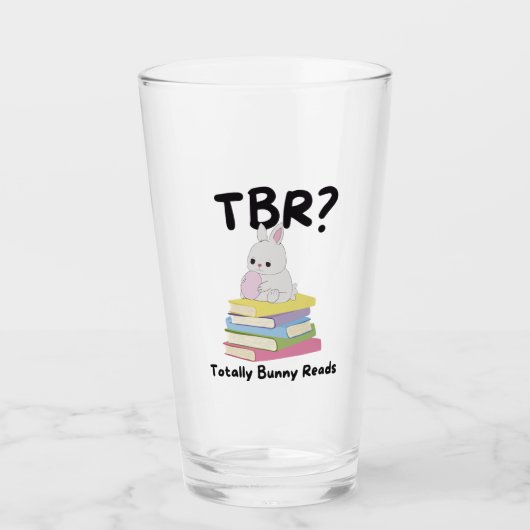 Totally Bunny leest TBR – Schattigee pastellezing Glas (Voorkant)