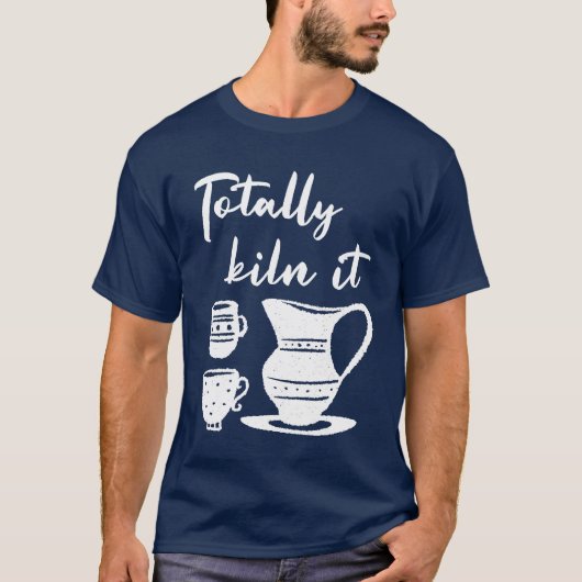 Totally Drink It Cup Art funny T-shirt (Voorkant)