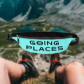 “Totally Going Places” Sarcastische Heuptasje