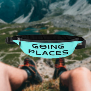 “Totally Going Places” Sarcastische Heuptasje