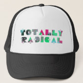 Totally radical 80s mens trucker pet (Voorkant)