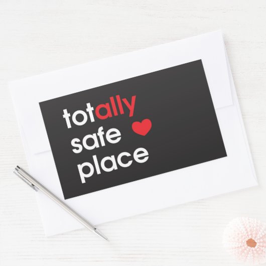 "Totally Safe Place" Ally Sticker (Envelop)