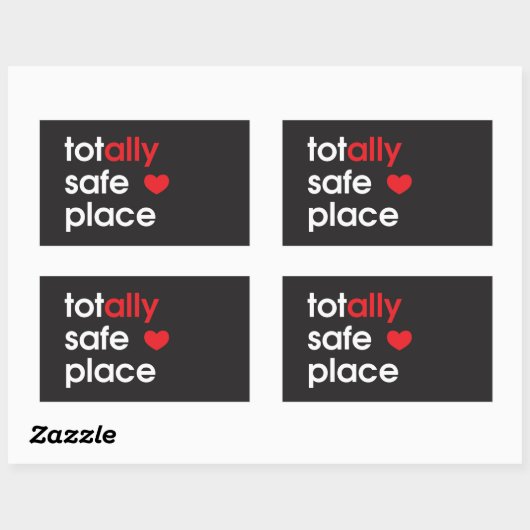 "Totally Safe Place" Ally Sticker (Vel)