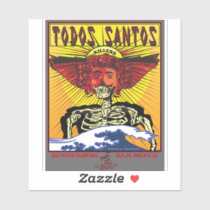 TOTAS SANTOS BAJA CALIFORNIA MEXICO STICKER