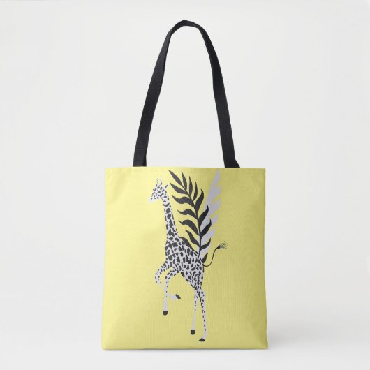 totbag geel wildlife friendship tote bag (Voorkant)