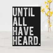 Totdat allen het evangelie hebben gehoord Christel Kaart (Gele Bloem)