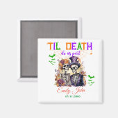 Totdat de dood ons deelneemt aan de eeuwige liefde magneet (Voorkant / Achterkant)