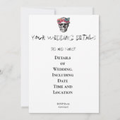 Totdat de dood ons doet delen Sull Hibiscus Butter Kaart (Achterkant)