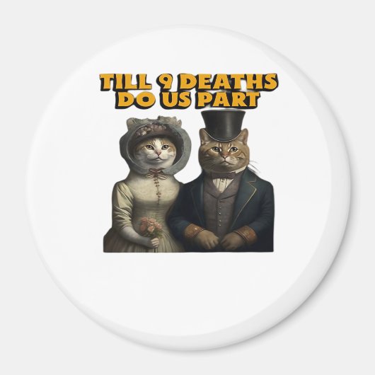 Totdat de Dood Ons Scheidt Klassiek Magneet (Voorkant)