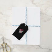 Totdat de Dood Ons Scheidt Schedel Cadeaulabel (Met Touw)