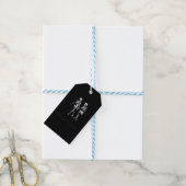 Totdat de Dood Ons Scheidt Van de Graf Klassiek On Cadeaulabel (Met Touw)