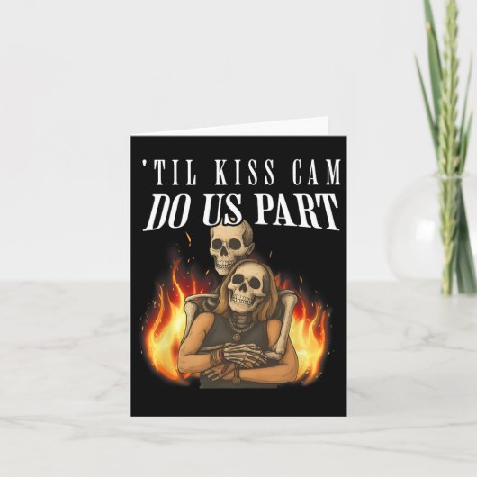 Totdat de Kiss Cam ons uit elkaar drijft  Kaart (Voorkant)