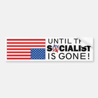 Totdat de socialist is opgegroeid bumpersticker