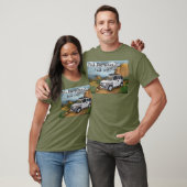 Totdat de wielen eraf vallen Element T-shirt (Unisex)