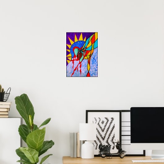 Totdat het bloedt poster (Thuiskantoor)