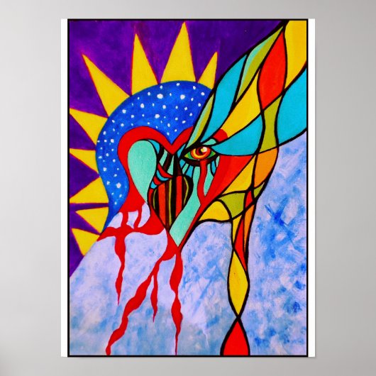 Totdat het bloedt poster (Voorkant)