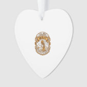 Totdat het stil is Pompoen Skelet Hallo Ornament (voorkant)