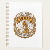 Totdat het stil is Pompoen Skelet Hallo Planner (Voorkant)