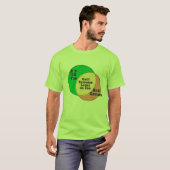 Totdat iemand een oog verliest is het allemaal leu t-shirt (Voorkant volledig)