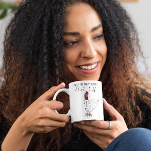 Totdat ik mijn koffie heb gehad, klop af  grappige koffiemok