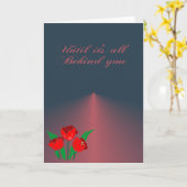 Totdat je scheiding achter de rug is kaart (Gele Bloem)