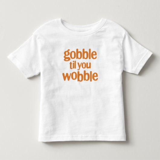 totdat je wiebelt kinder shirts (Voorkant)