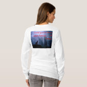 totdat uw hart stopt met slaan t-shirt (Achterkant volledig)