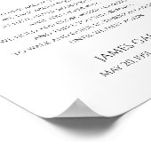 Totdat we elkaar weer ontmoeten Gedicht ter vierin Poster (Hoek)