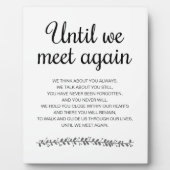 Totdat we weer een modern huwelijksgedenkteken ont fotoplaat (Voorkant)